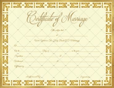 Royal Marriage Certificate Template - Get Certificate Templates